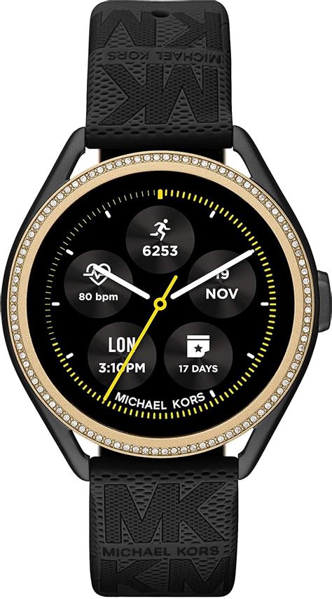 michael kors smartwatch damen generation 5|mk smart watch touchscreen women.